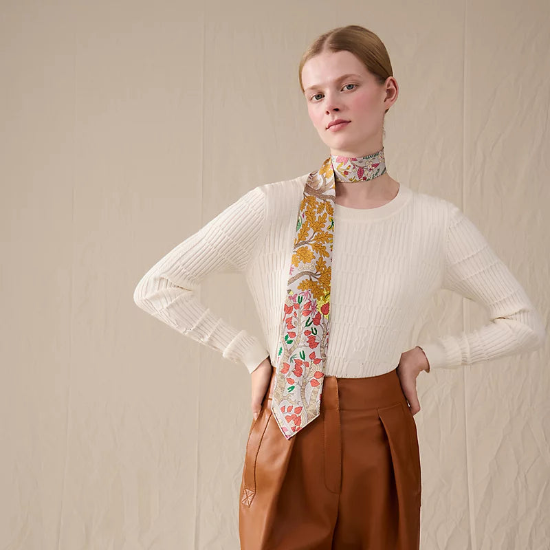 Hermes 2025 Dans les Bras de Selene tie絲巾領呔