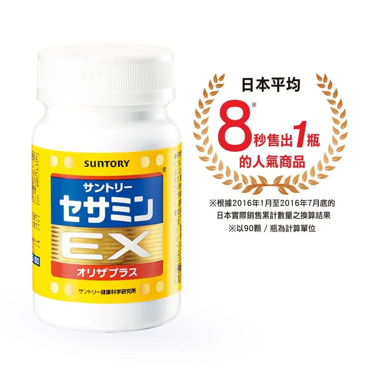 芝麻明EX (90粒/約30日份)零售價$490,超級優惠價$225